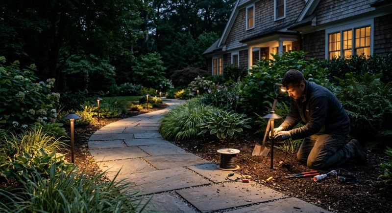 Outdoor Lighting Installation in Honolulu, HI
