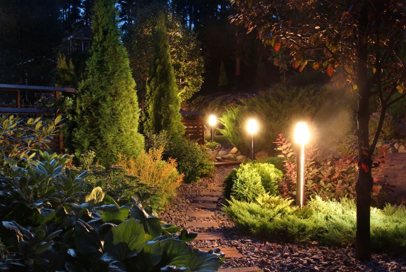 Garden Lighting Installation in Denver, CO
