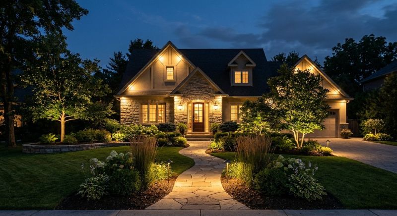 Landscape Lighting Installation in Denver County, CO