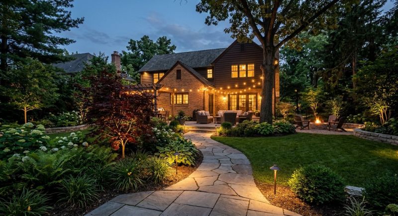 Landscape Lighting Installation in Kansas City, MO