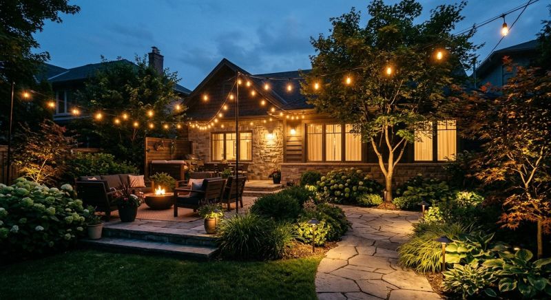 Pond Lighting Installation in Heber City, UT