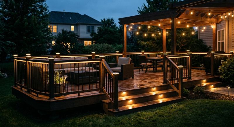 Pond Lighting Installation in Denver, CO